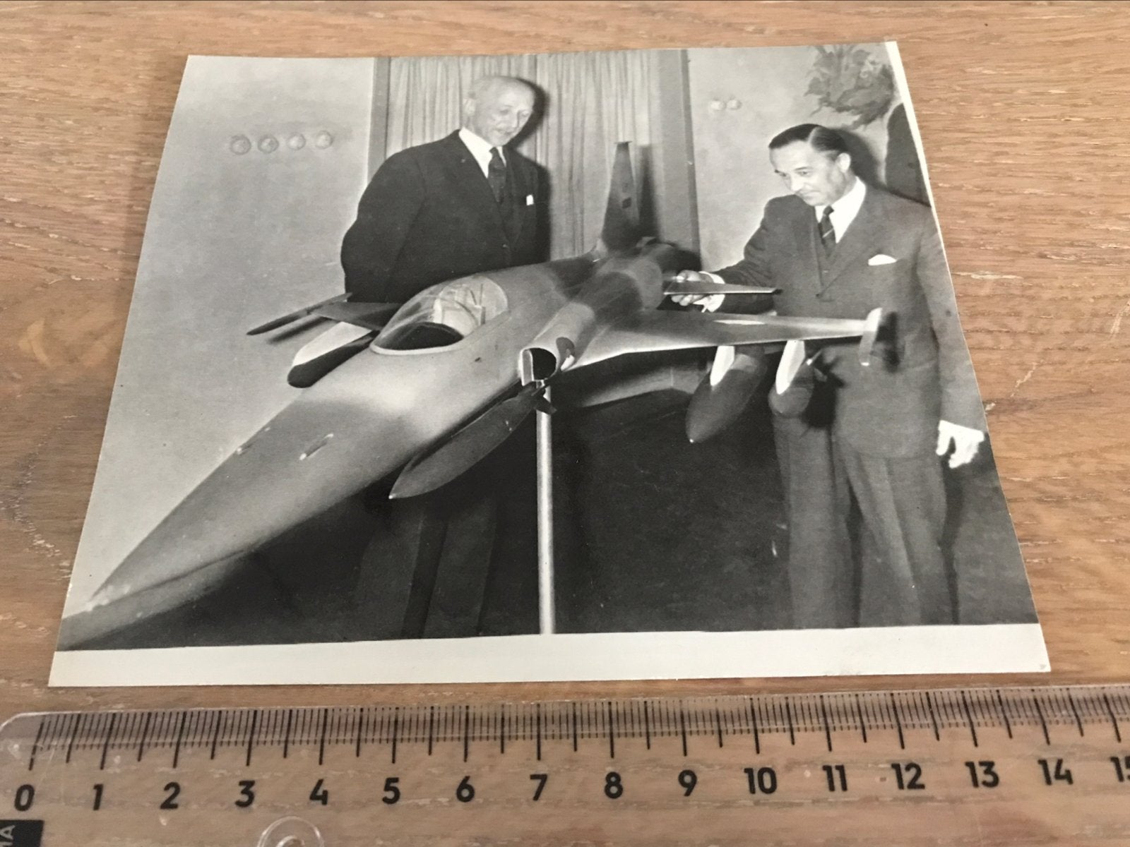 Persfoto 1967 Northrop NF5 vliegtuig voor Ned Luchtmacht KLU, Ophalen of Verzenden, Zo goed als nieuw, Kaart, Foto of Prent
