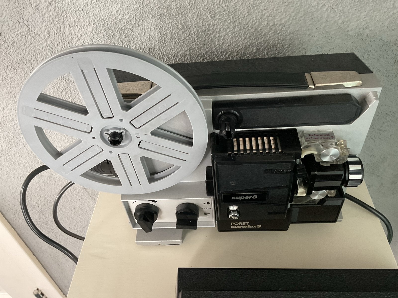 Porst Superlux S Super 8 Filmprojector, Ophalen of Verzenden, Gebruikt