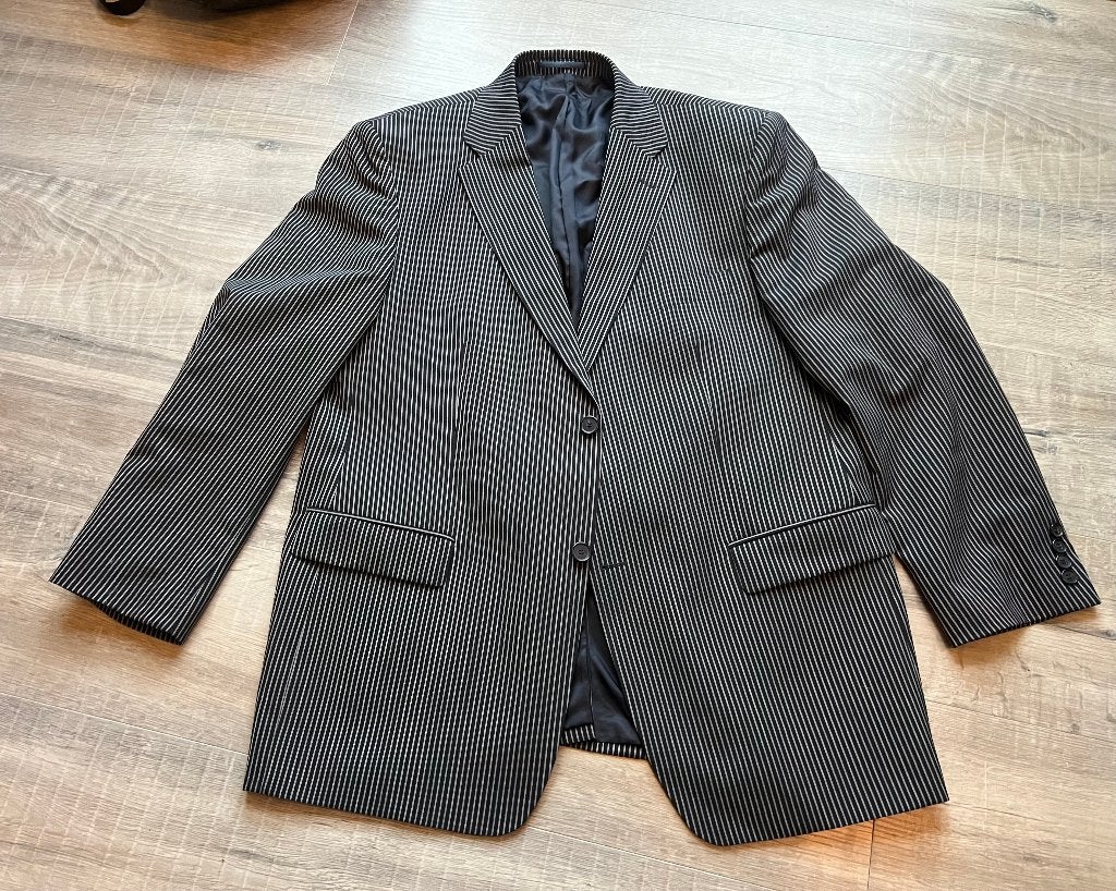 Standley & Morgan blazer colbert jasje gestreept maat XXL XL, Ophalen of Verzenden, Zo goed als nieuw, Maat 56/58 (XL), Blauw