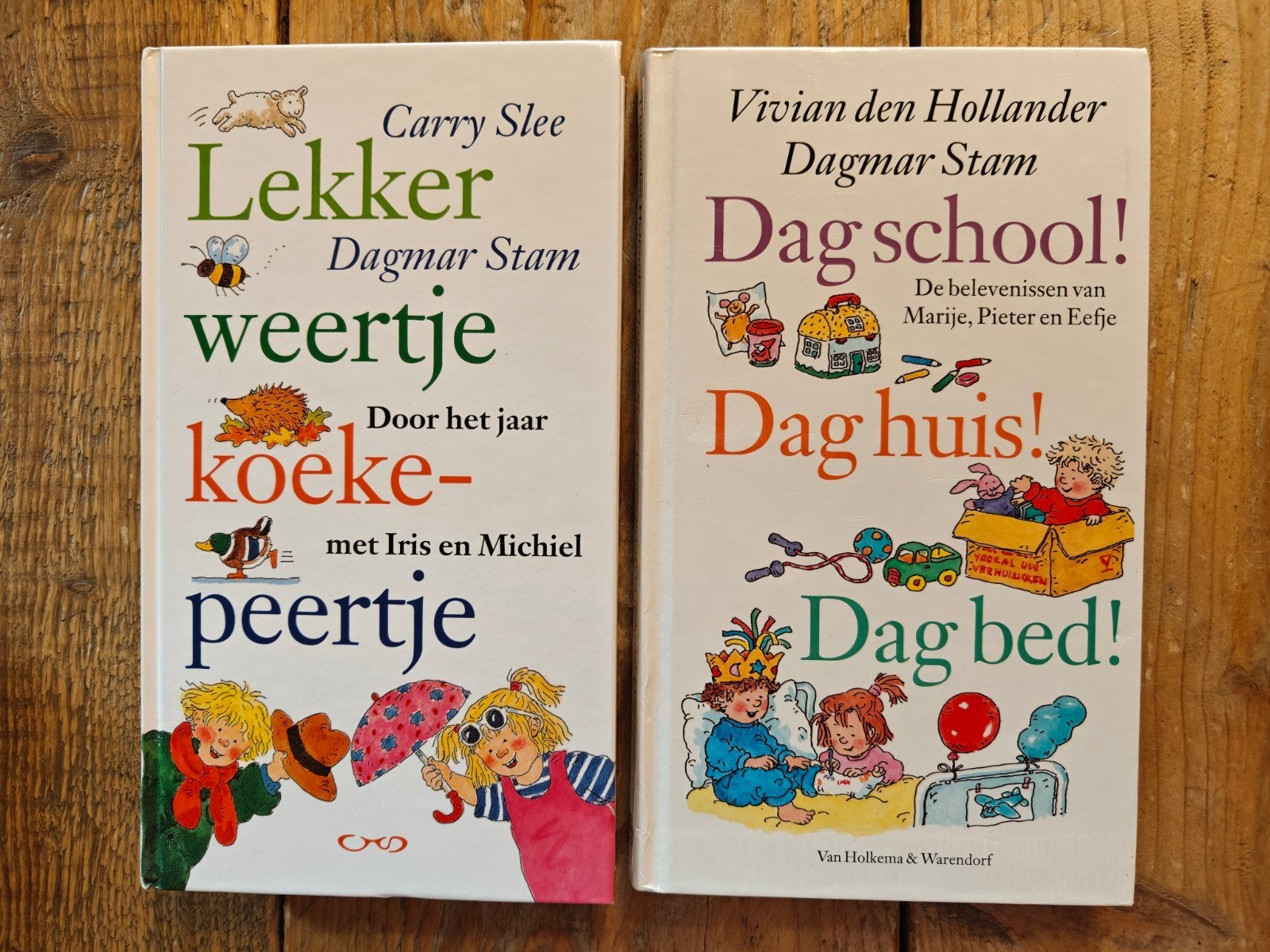 2 Vrolijke voorleesverhalen van Carry Slee en Dagmar Stam.
