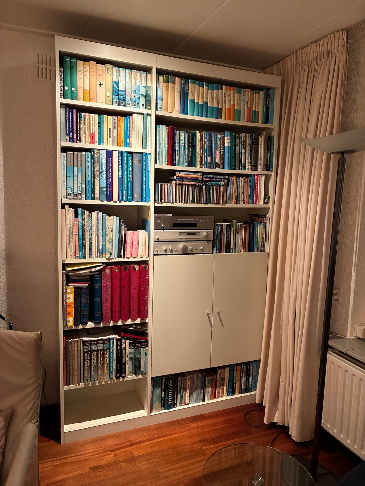 Interlübke Kwaliteitskast - Boekenkast met Opbergruimte, Ophalen, 100 tot 150 cm, 200 cm of meer, Zo goed als nieuw