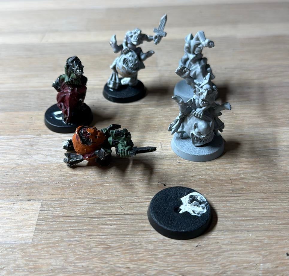 Warhammer 5x Squig Hoppers (metal) #2, Hobby en Vrije tijd, Wargaming, Ophalen of Verzenden, Zo goed als nieuw, Warhammer