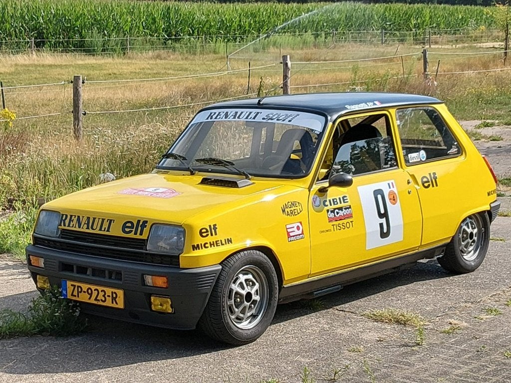 Renault 5 Alpine Coupe, Auto's, Oldtimers, Particulier, Renault, Benzine, Hatchback, Handgeschakeld, Overige kleuren, Zwart, Stof