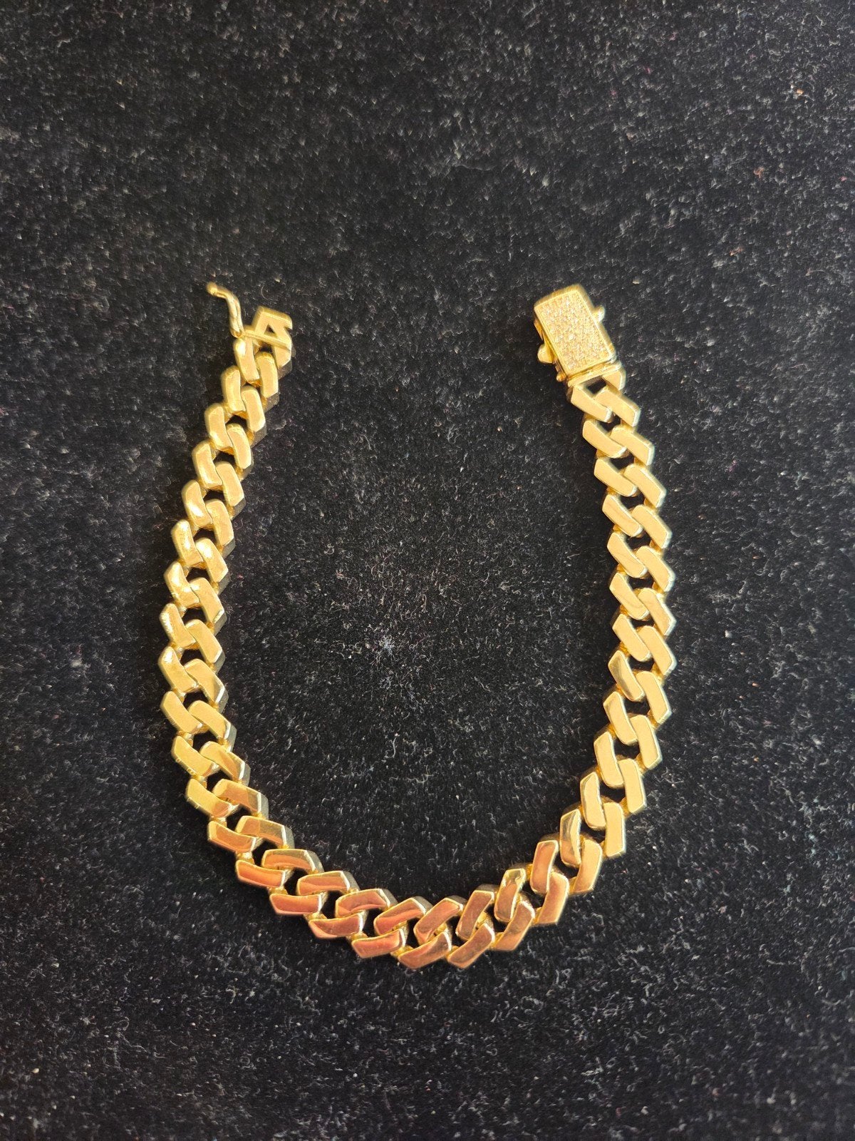 14 k gouden cuban armband 18,7 gram, Ophalen of Verzenden, Nieuw, Goud, Goud