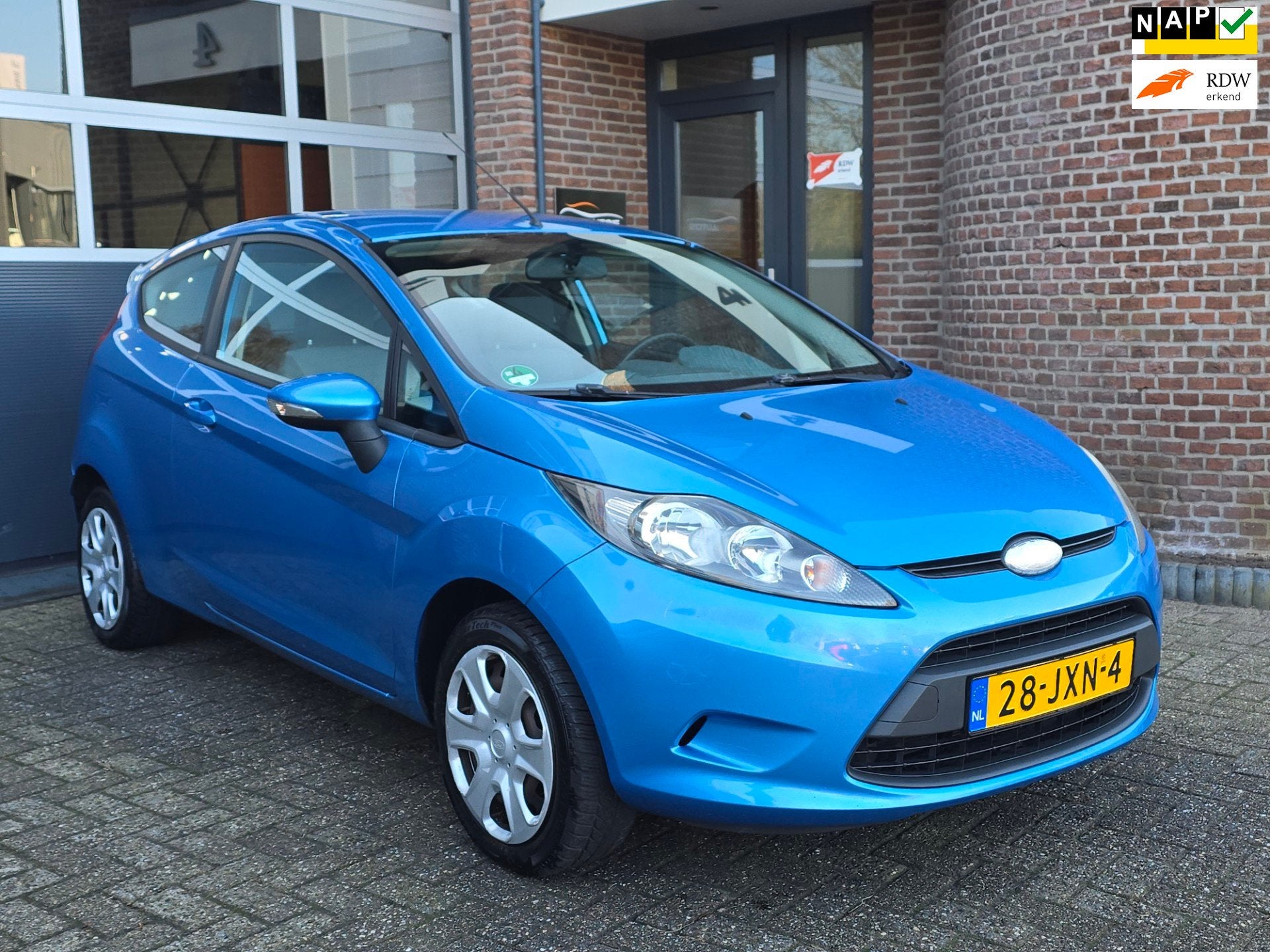 Ford Fiesta 1.25 Trend Apk |Nap |Airco |3DR, Auto's, Voorwielaandrijving, Euro 5, 4 cilinders, Origineel Nederlands