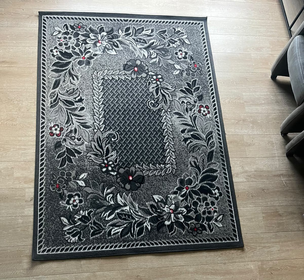 2 vloerkleden in perfecte staat., Ophalen, Zwart, 200 cm of meer, Zo goed als nieuw