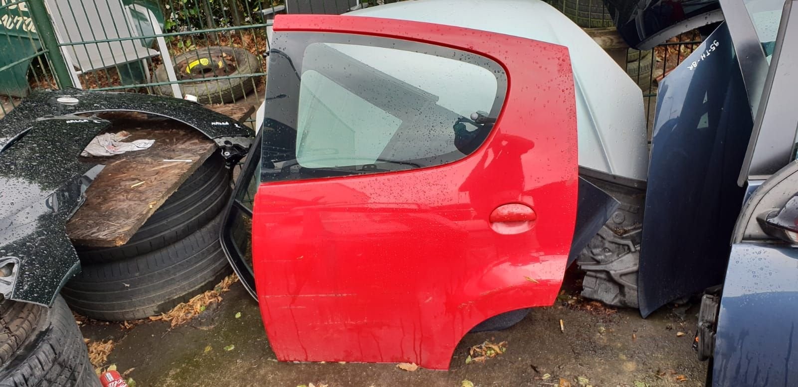 CITROËN C1 PORTIER LINKSACHTER FASE 1 BJ 2006, Gebruikt, -, Deur, -