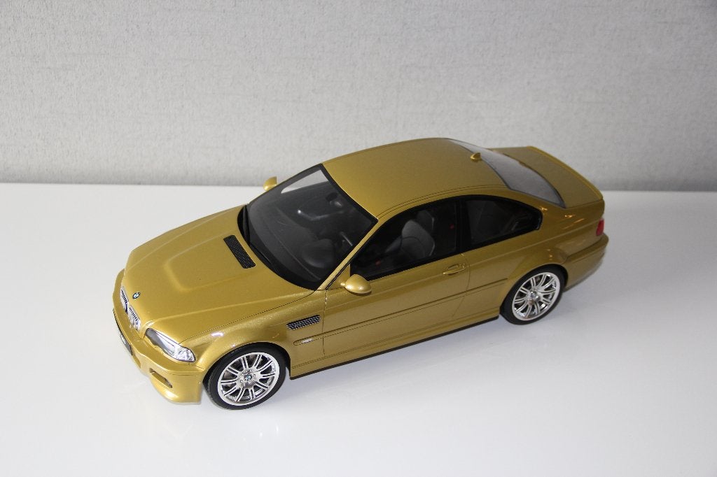 BMW E46 M3 Phoenix Yellow Ottomobile 1/12 G025, Ophalen of Verzenden, Nieuw, 1:9 t/m 1:12, Auto