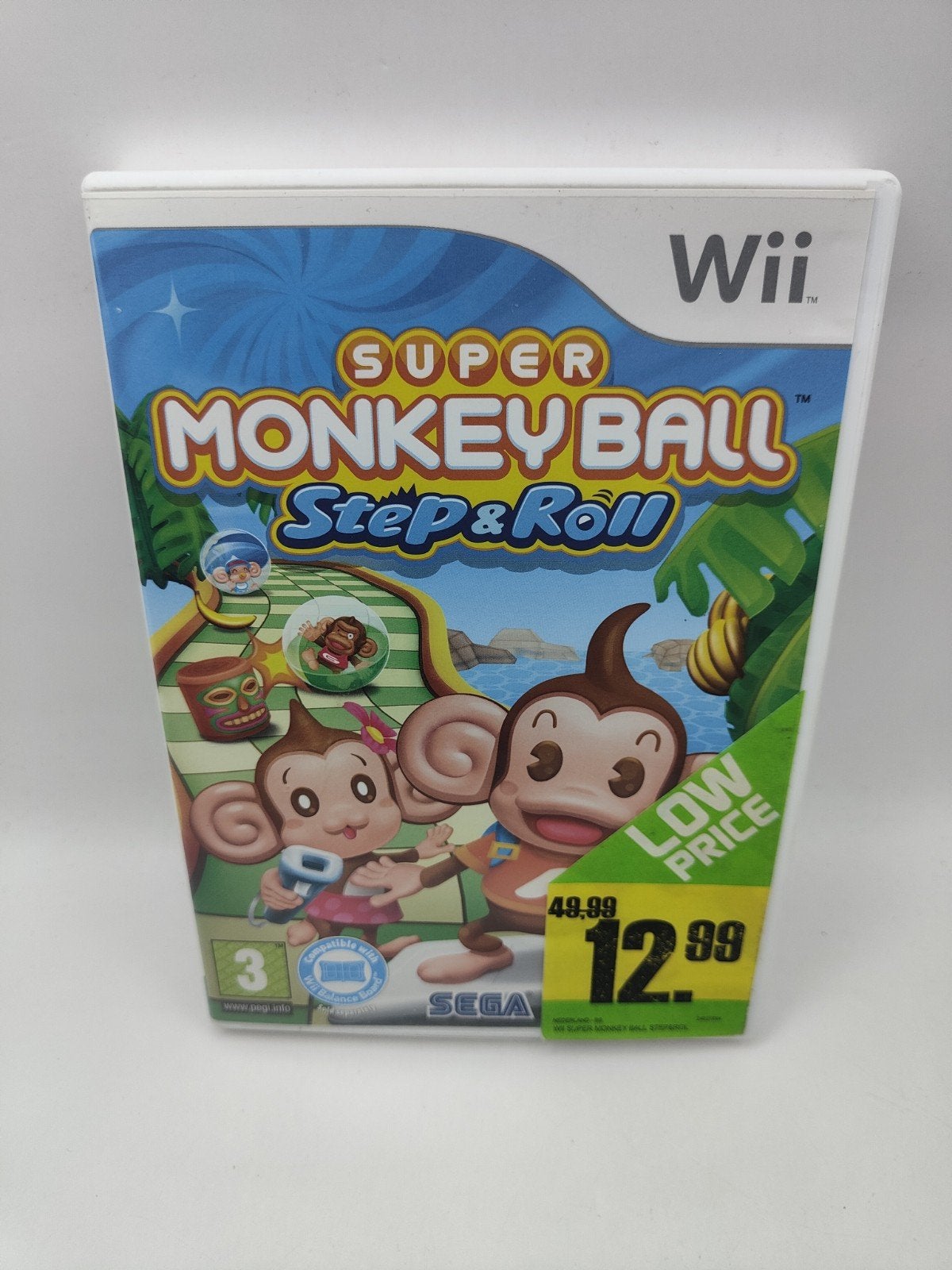 Super Monkey Ball Step & Roll Wii, Spelcomputers en Games, Gebruikt, SEGA Europe Ltd., 27 Great West Road, Brentford, Middlesex, TW8 9BW, UK