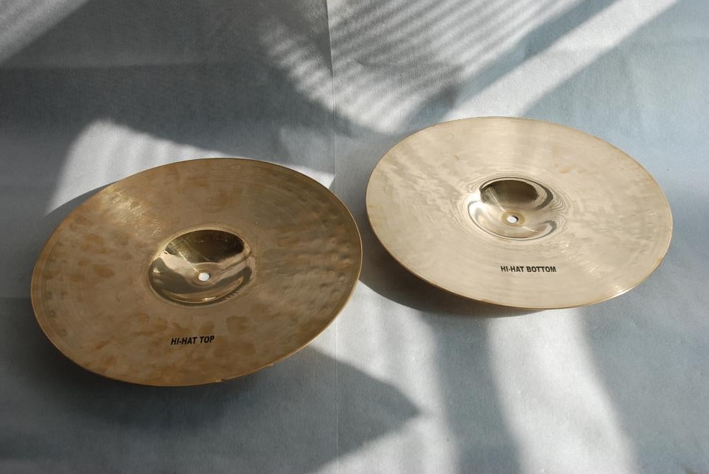 NIEUW!  Stagg Myra hihat bekkens 944/1075gr. 13 inch <230324, Stagg, ., Drums of Percussie, Nieuw