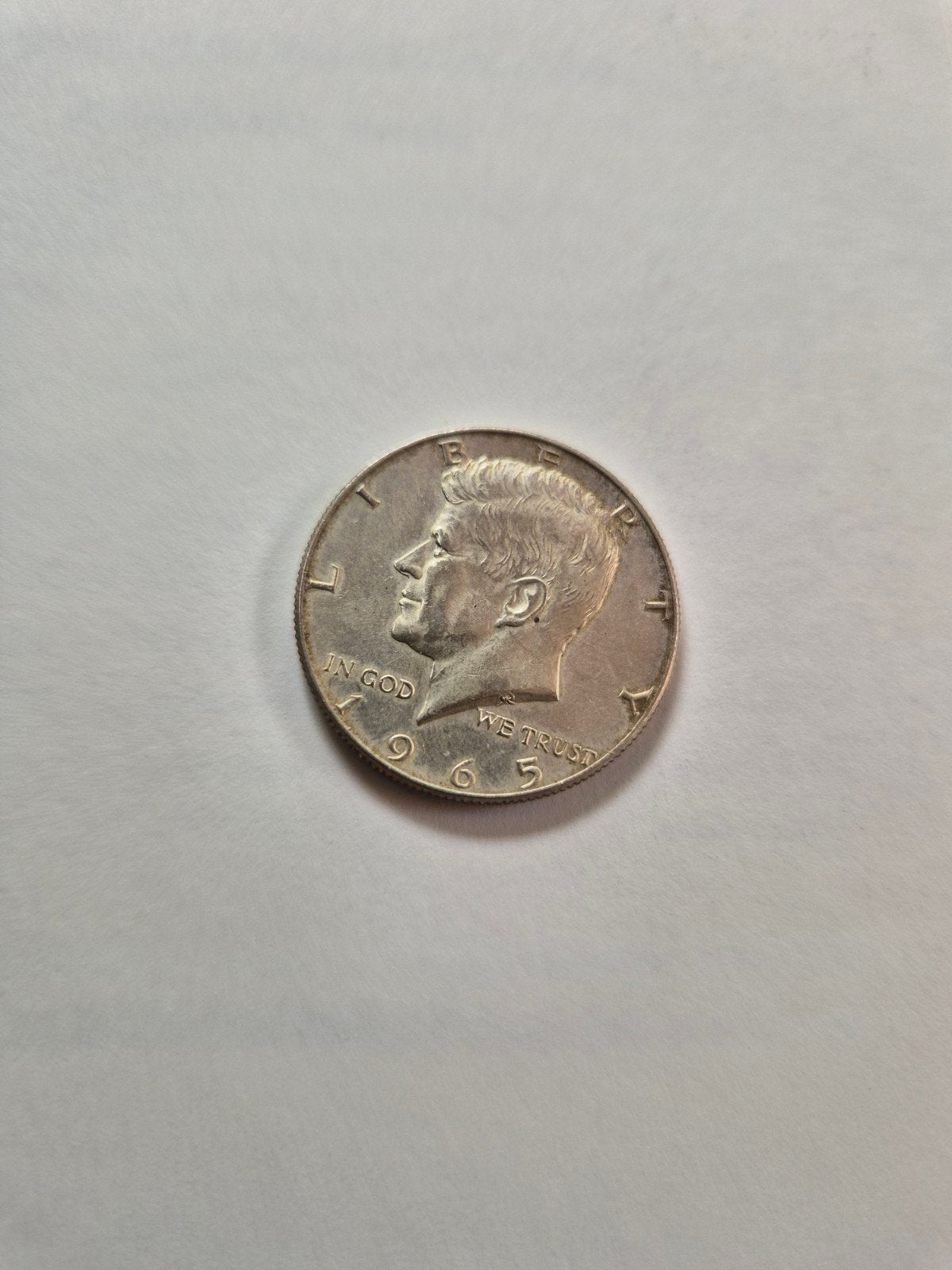 Kennedy Half Dollar 1965 - Zilveren Munt, Ophalen of Verzenden, Losse munt, Zilver