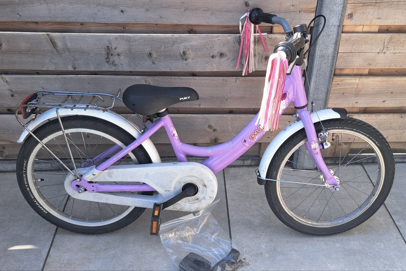 Puky 16 inch (trapper ligt eraf), Fietsen en Brommers, Fietsen | Kinderfietsjes, Ophalen, Gebruikt, 16 tot 20 inch
