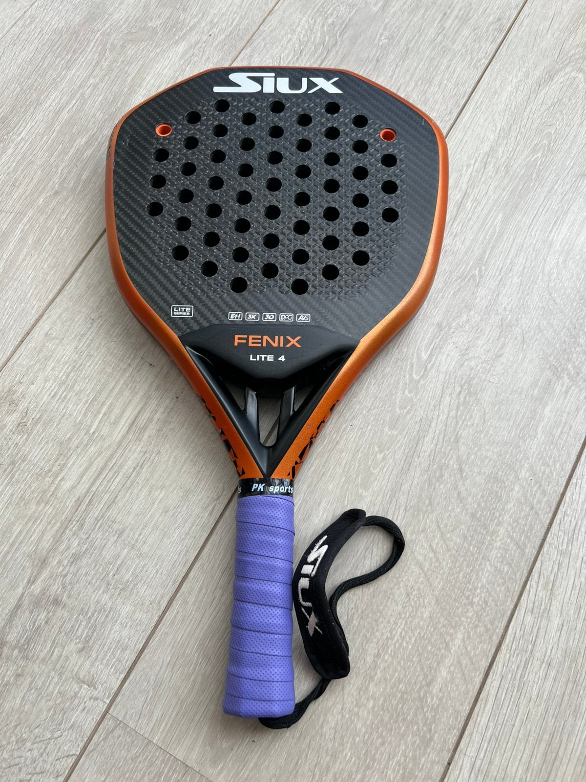 Siux Fenix Lite 4 Padelracket - gebruikt, Sport en Fitness, Padel, Ophalen of Verzenden, Gebruikt