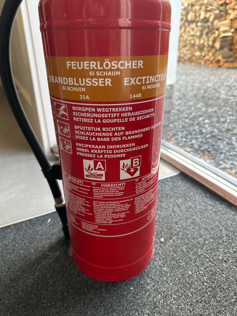 Brandblusser 6L Schuim - Zo goed als nieuw, Ophalen, Zo goed als nieuw, Brandblusser