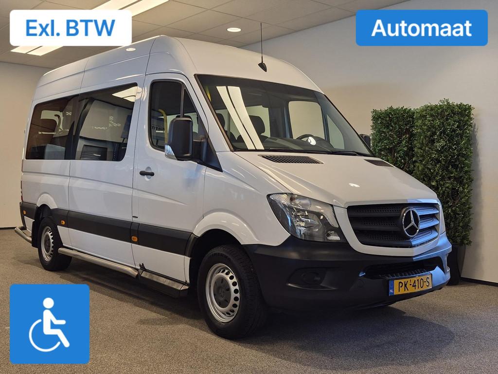 Mercedes Sprinter L2H2 Rolstoelbus Groepsvervoer Automaat, Automaat, 12 maanden, Gebruikt, Wit