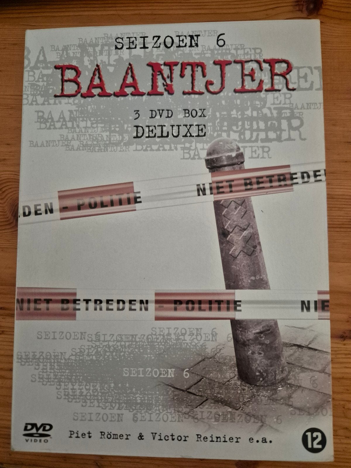Baantjer Seizoen 6 - 3 DVD Box Deluxe, Misdaad, Zo goed als nieuw, Seizoen 6, Vanaf 12 jaar