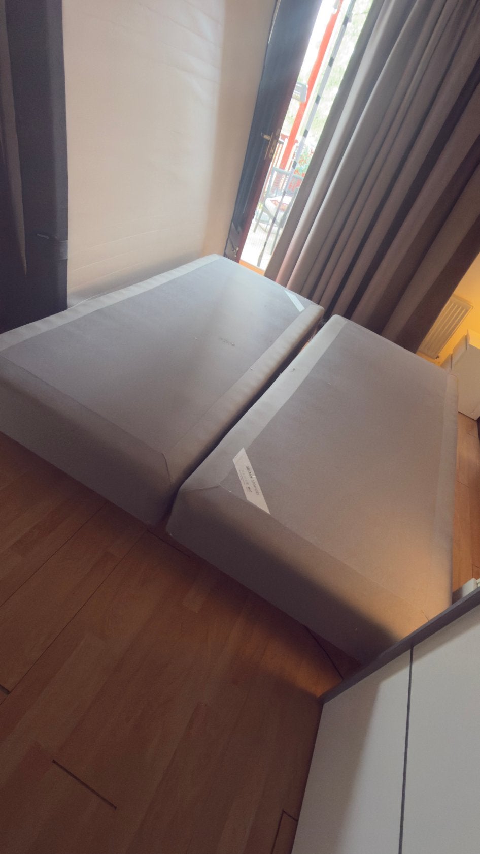 Onderstel boxspring ikea, Ophalen, Gebruikt, Tweepersoons, 180 cm