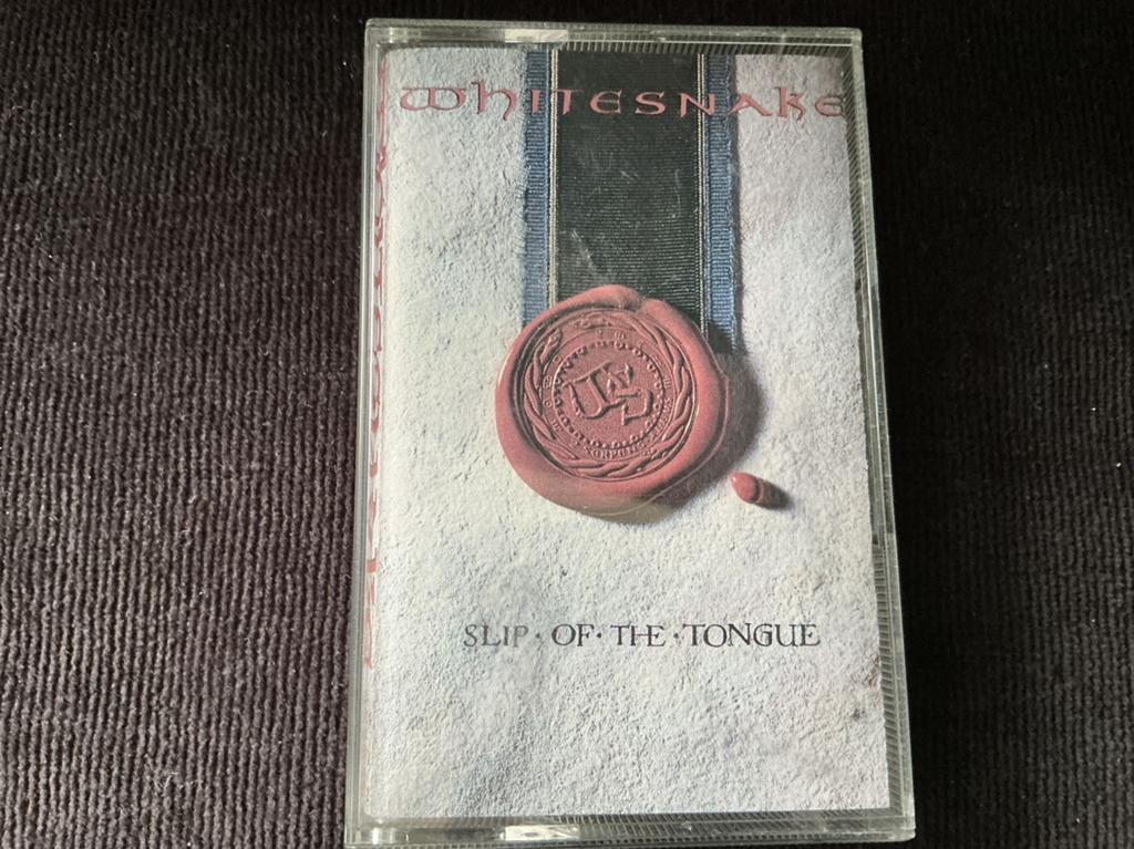 Whitesnake, Slip of the Tongue cassettebandje, 1 bandje, Ophalen of Verzenden, Zo goed als nieuw, Origineel