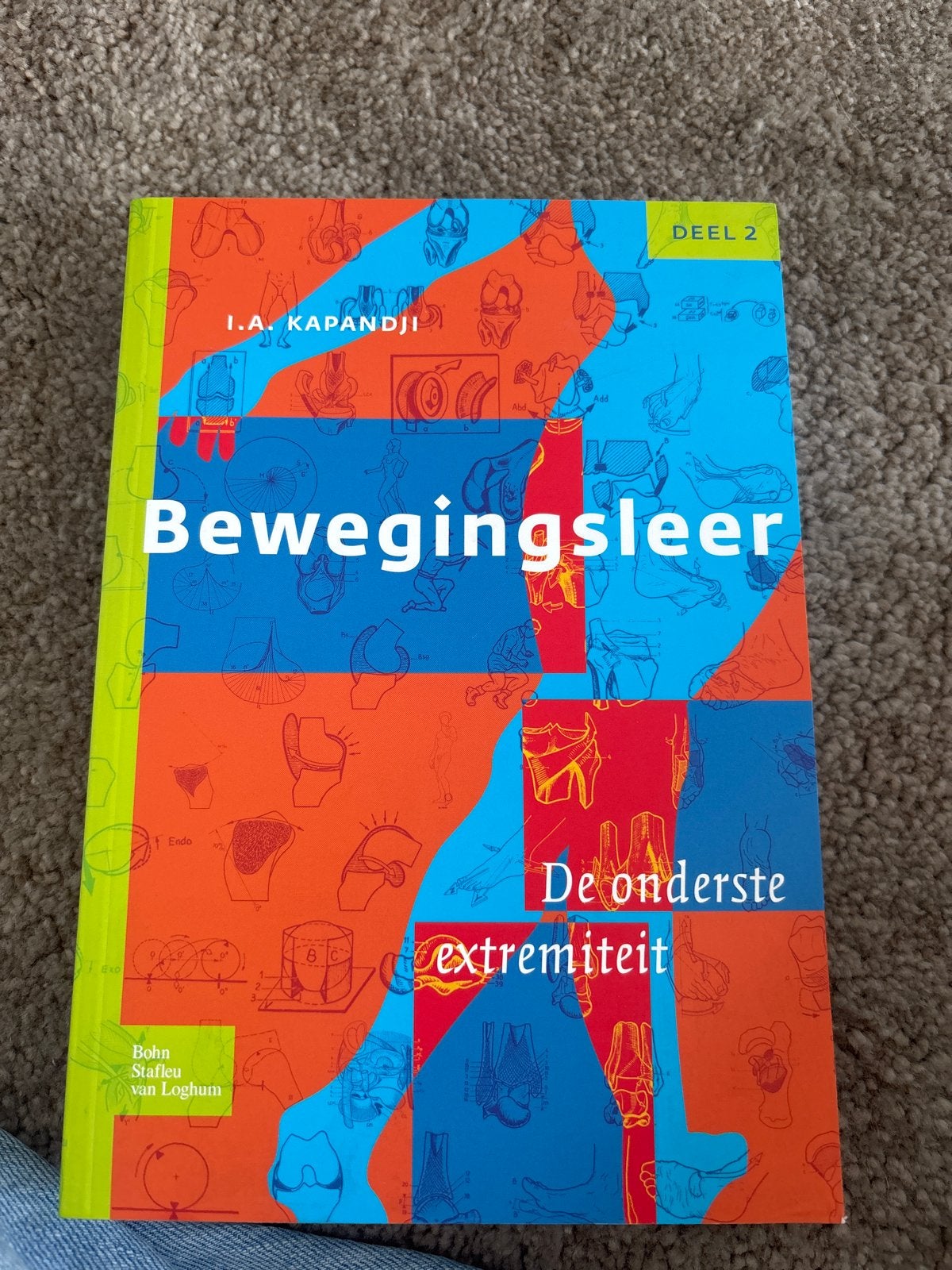 I.A. Kapandji - 2 De onderste extremiteit, Boeken, I.A. Kapandji; J.M.G. Kauer; C.E. Rutten-Dobber, Ophalen of Verzenden, Zo goed als nieuw