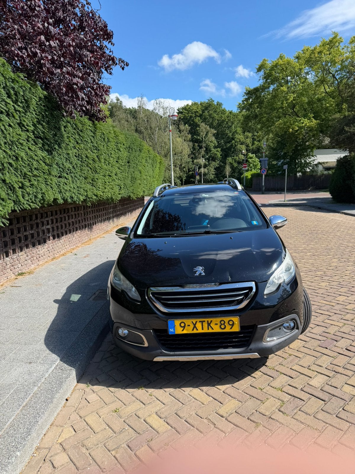 Peugeot 2008 1.2 E-vti 60KW Etg5 2014 Zwart, Auto's, Peugeot, Particulier, ABS, Airbags, Airconditioning, Bluetooth, Bochtverlichting