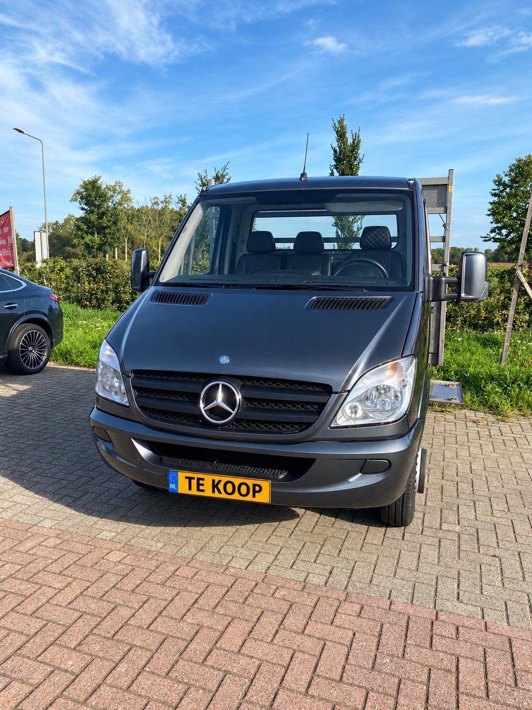 Mercedes-benz  sprinter 513cdi 2012 oprijwagen/open laadbak, Euro 5, Zwart, 4 cilinders, 129 pk