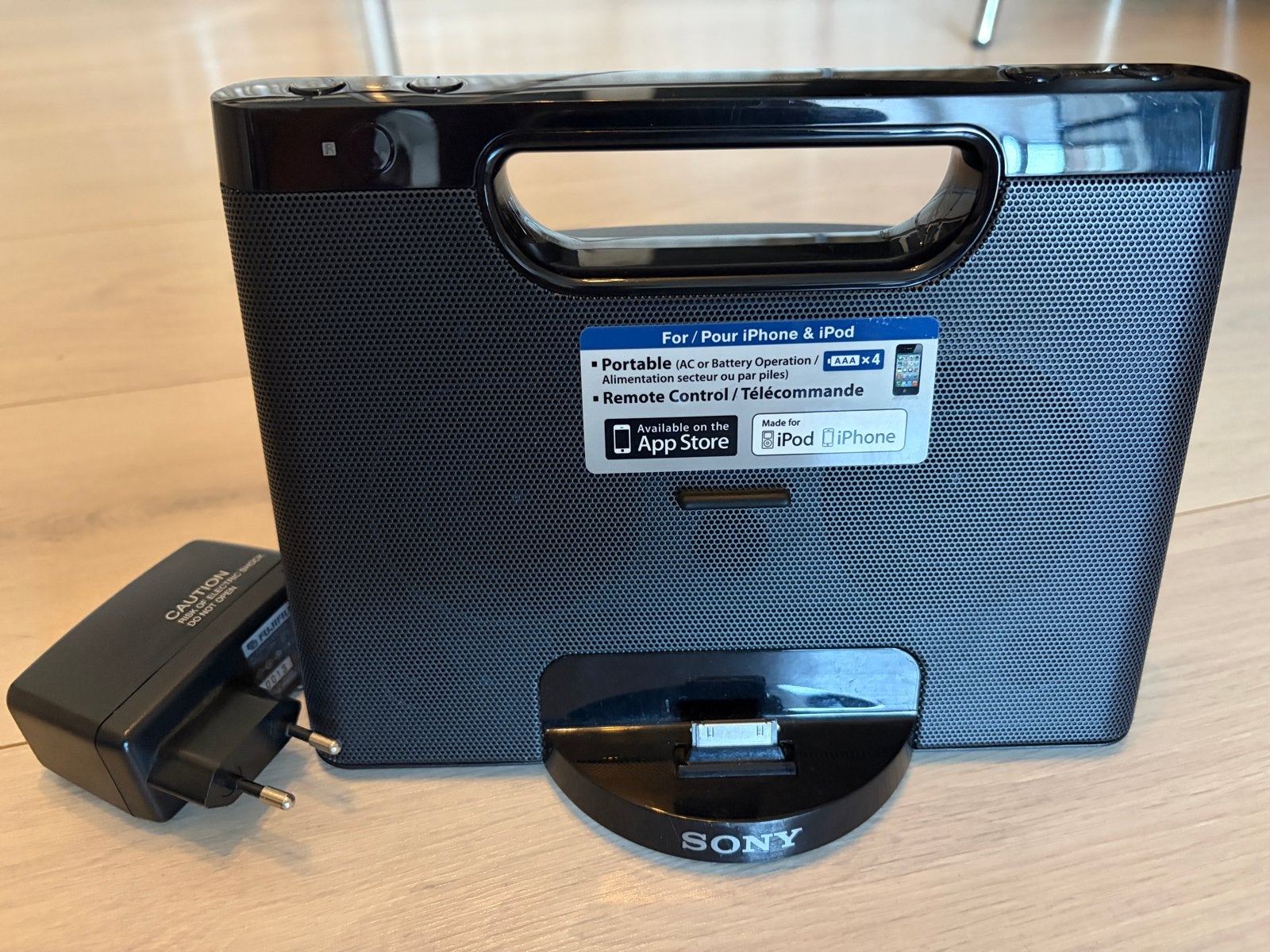 Sony Personal Audio Docking System RDP-M7iP, Ophalen, Gebruikt, Sony, Minder dan 60 watt