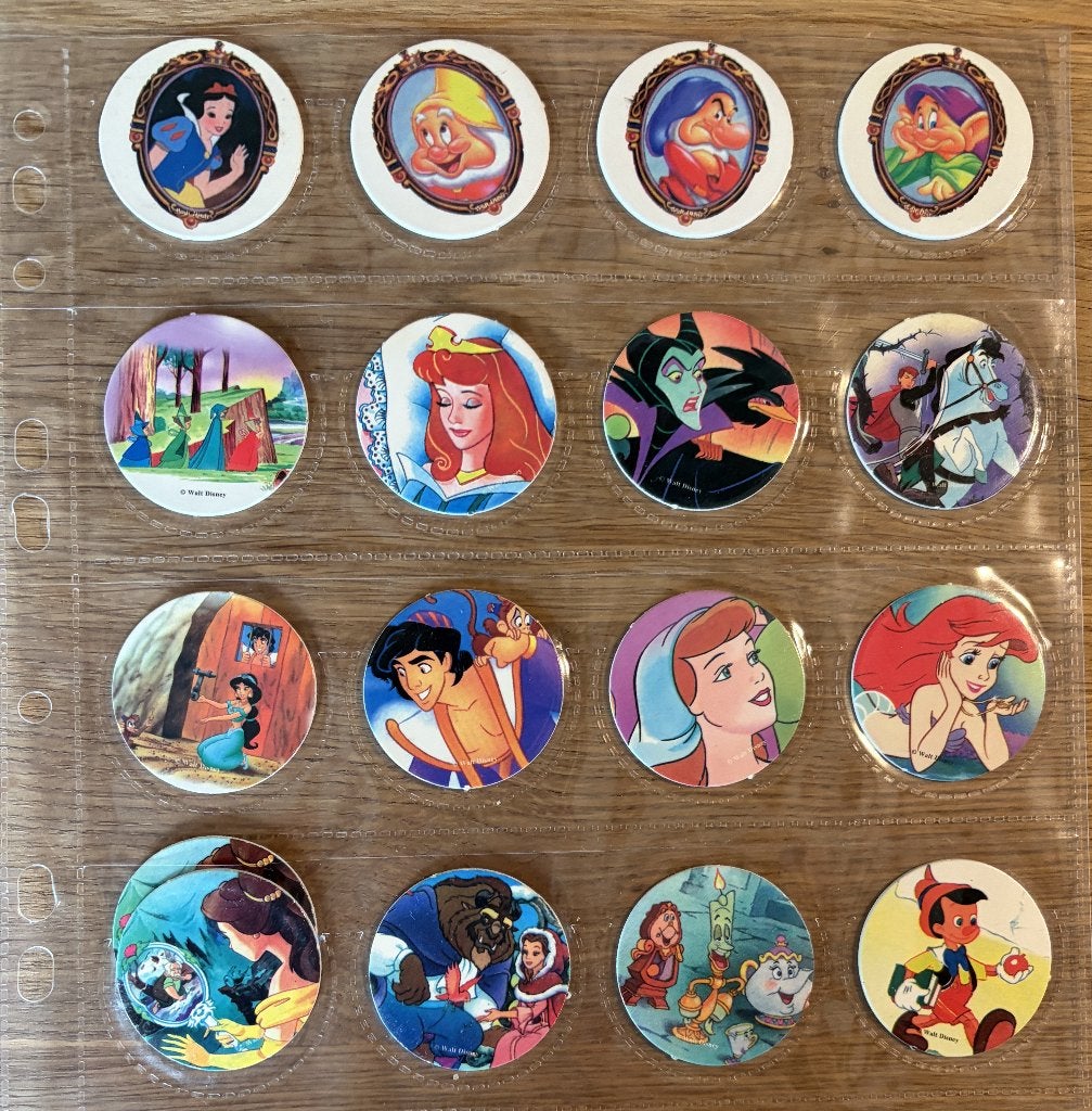 Disney movies - 17 flippo's, Ophalen of Verzenden, Verzameling