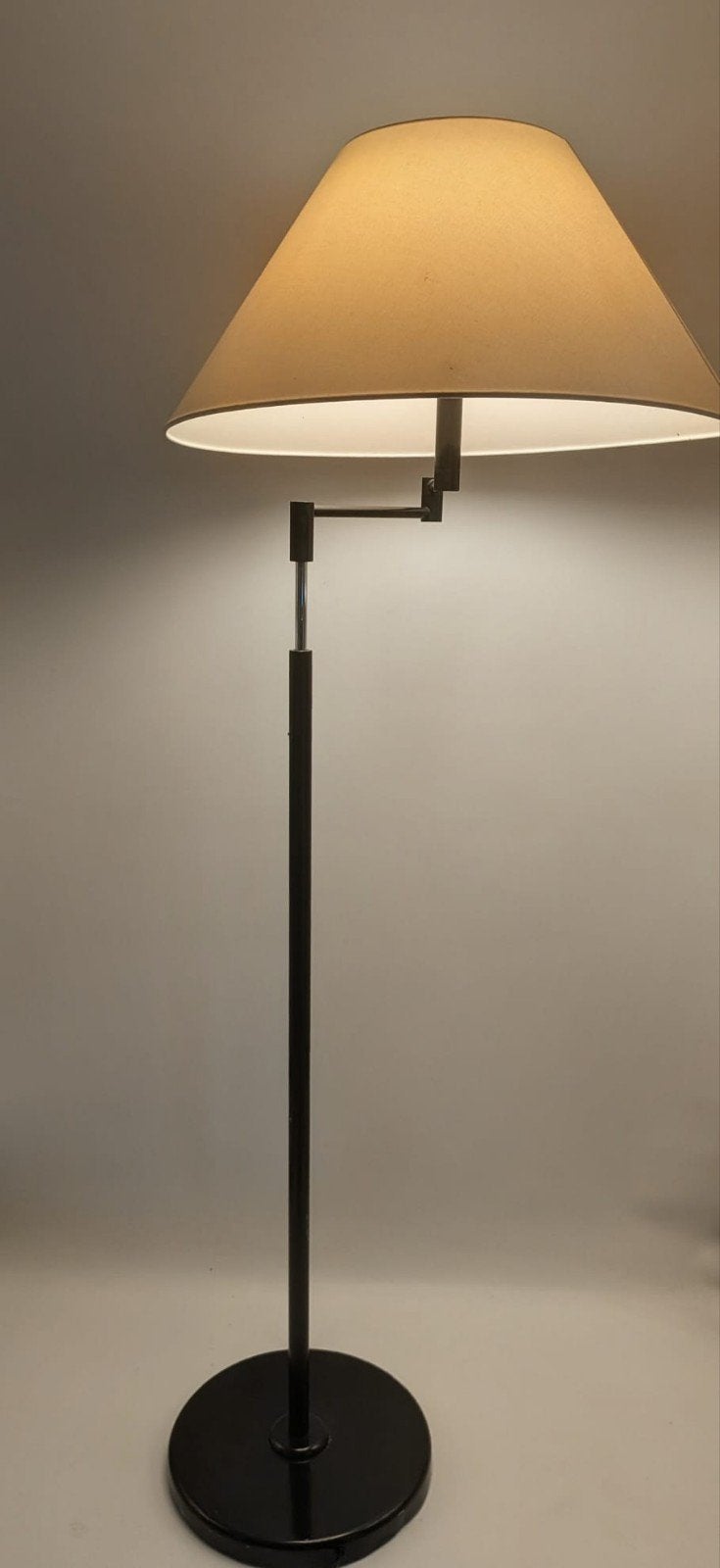 Dijkstra Lampen Verstelbare Vloerlamp | Zwart | Nederlands, Gebruikt, Onbekend, Ophalen of Verzenden, Stof