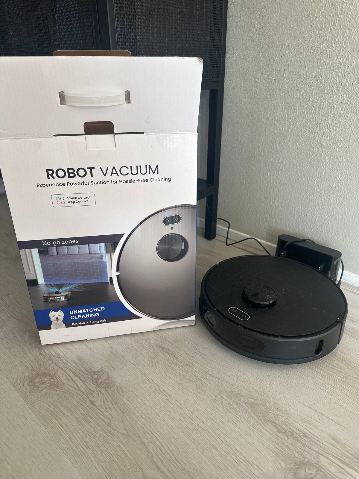 Robotstofzuiger - Zo goed als nieuw, Witgoed en Apparatuur, Stofzuigers, Zo goed als nieuw, Robotstofzuiger, Overige merken, Bedienbaar via app