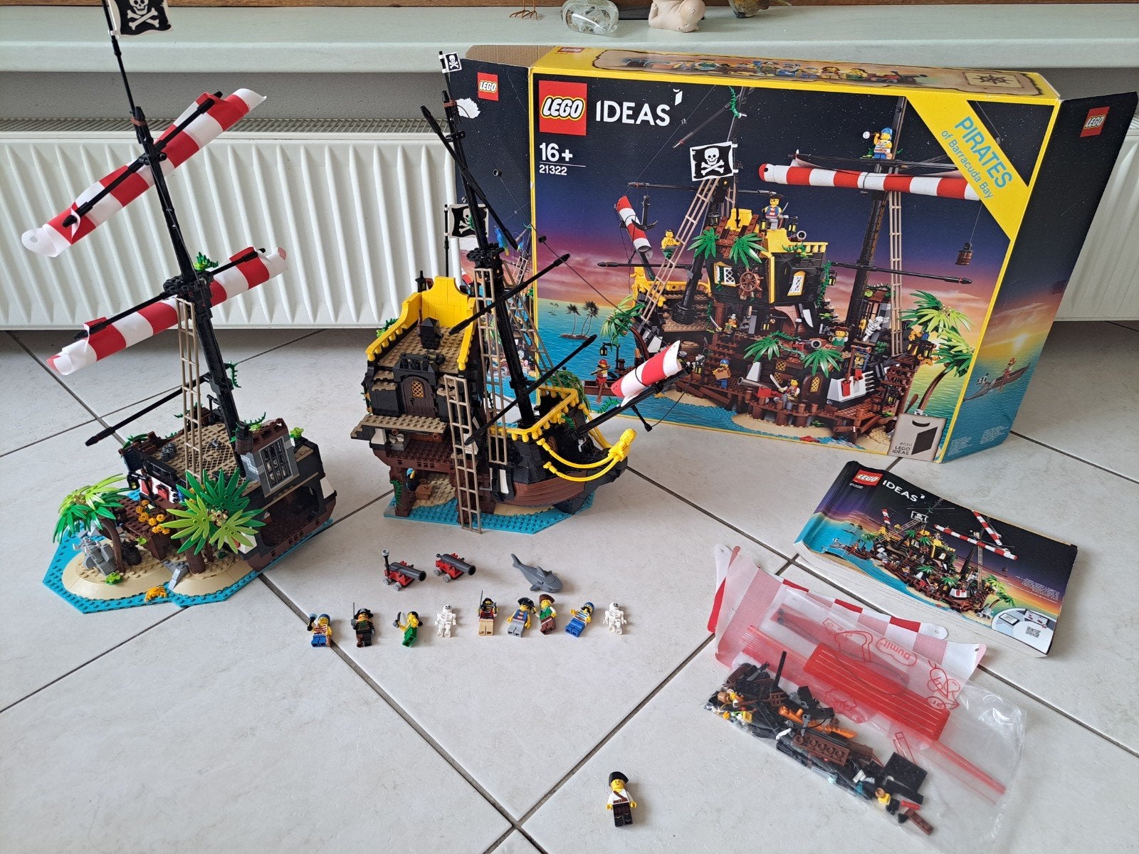 LEGO Ideas 21322 Piraten van Barracuda Baai, Gebruikt, Lego, Ophalen of Verzenden, Ideas