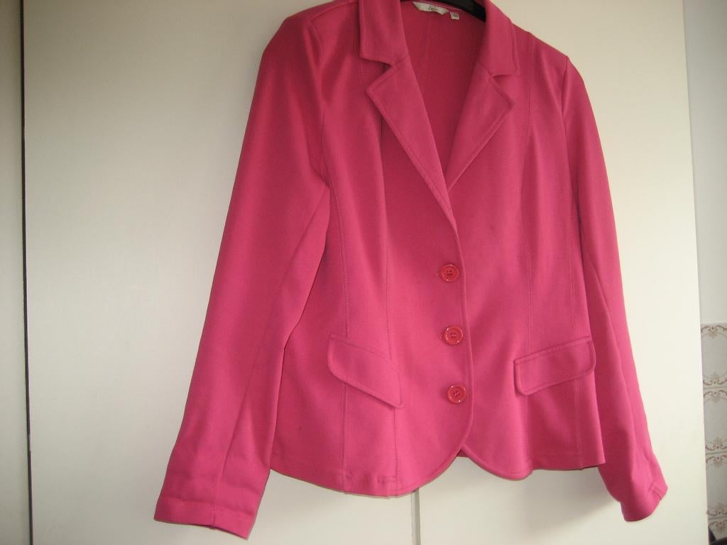 dames jasje of vestje  42-44 roze, Ophalen, Maat 42/44 (L), Zo goed als nieuw, Jasje