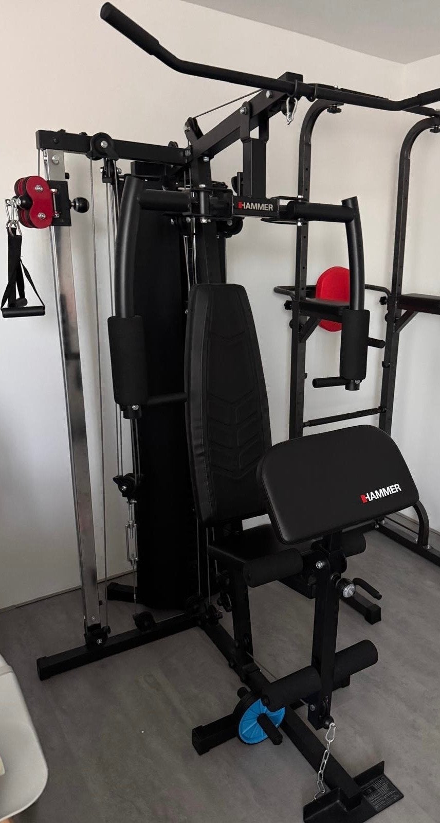 Hammer Krachtstation - Complete Home Gym, Ophalen, Krachtstation, Armen, Zo goed als nieuw