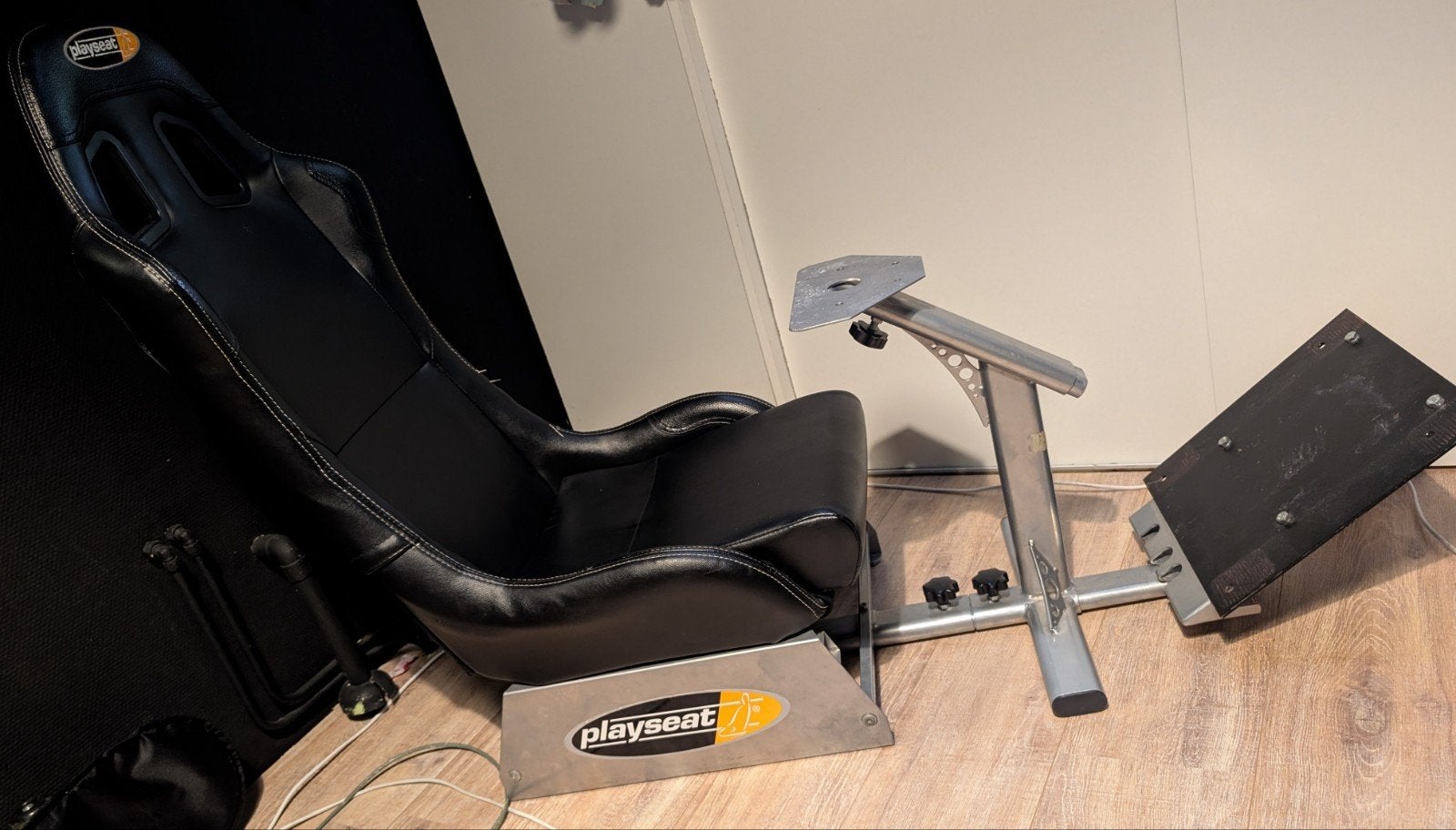 Playseat Evolution racestoel - Zwart, Spelcomputers en Games, Spelcomputers | Overige, Zo goed als nieuw, Ophalen