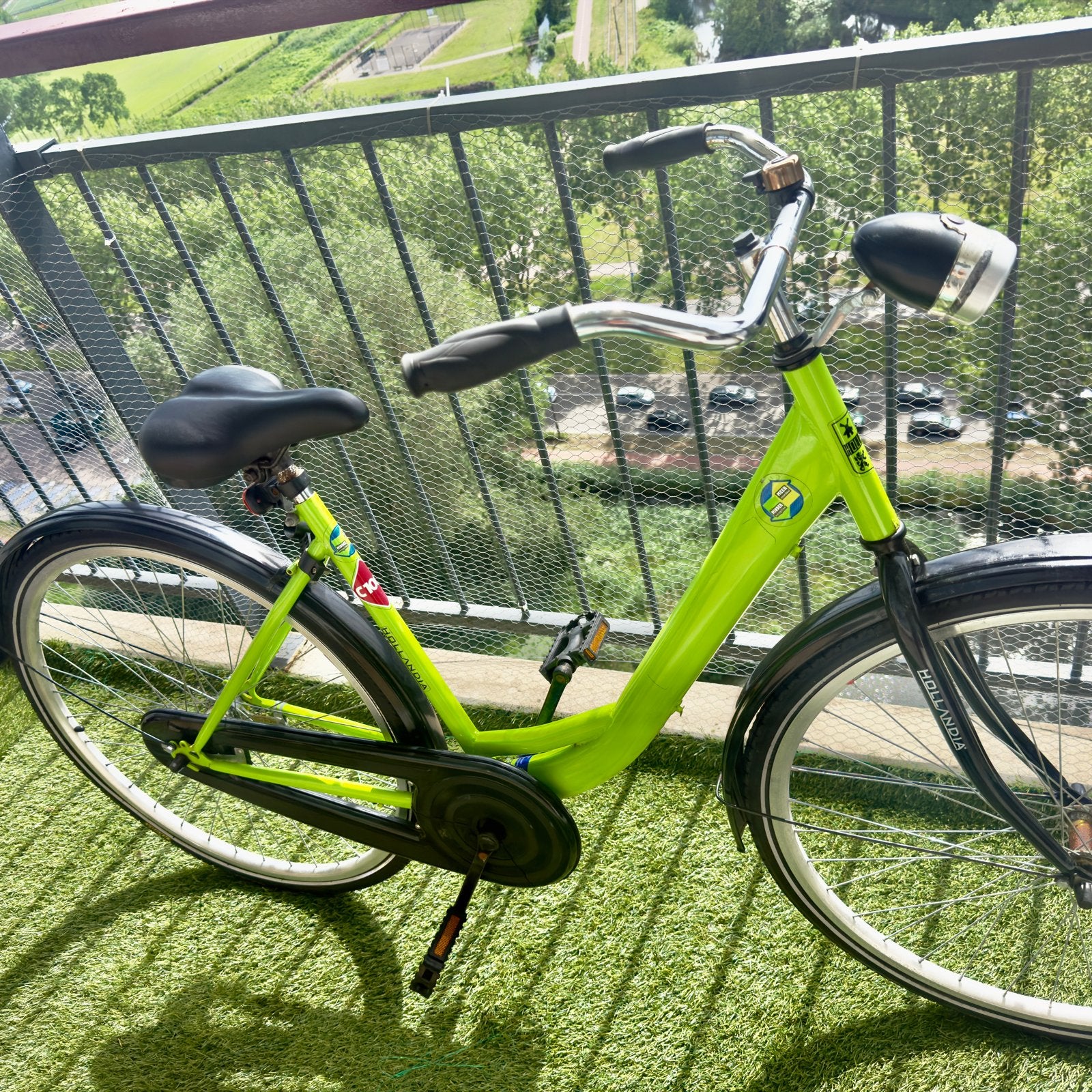 Hollandia Damesfiets - Zo goed als nieuw, Terugtraprem, (Extra) lage instap, Zo goed als nieuw, 50 tot 53 cm