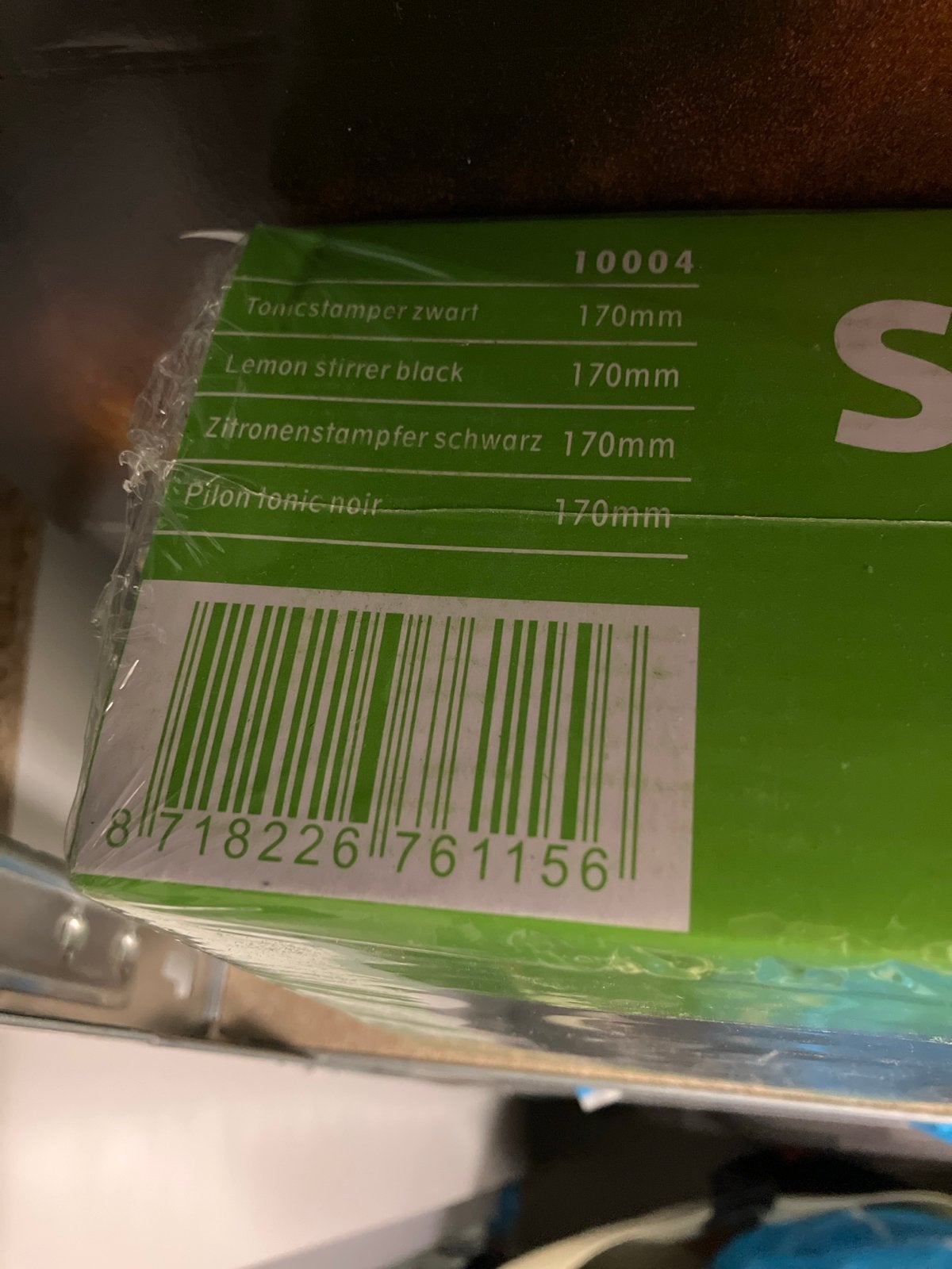 Zwarte Tonic Stampers - 100 stuks, Overige typen, Kunststof, Nieuw, Ophalen of Verzenden