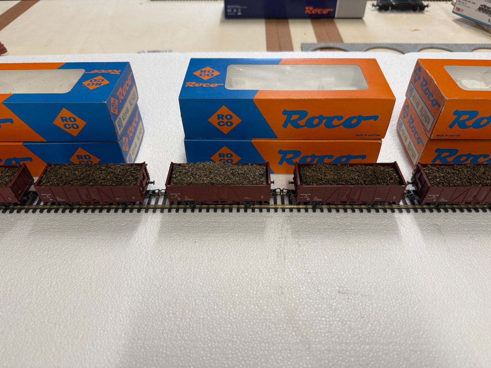 6 Roco NS bieten wagens 4314B, Gelijkstroom, Wagon, Ophalen of Verzenden, Roco