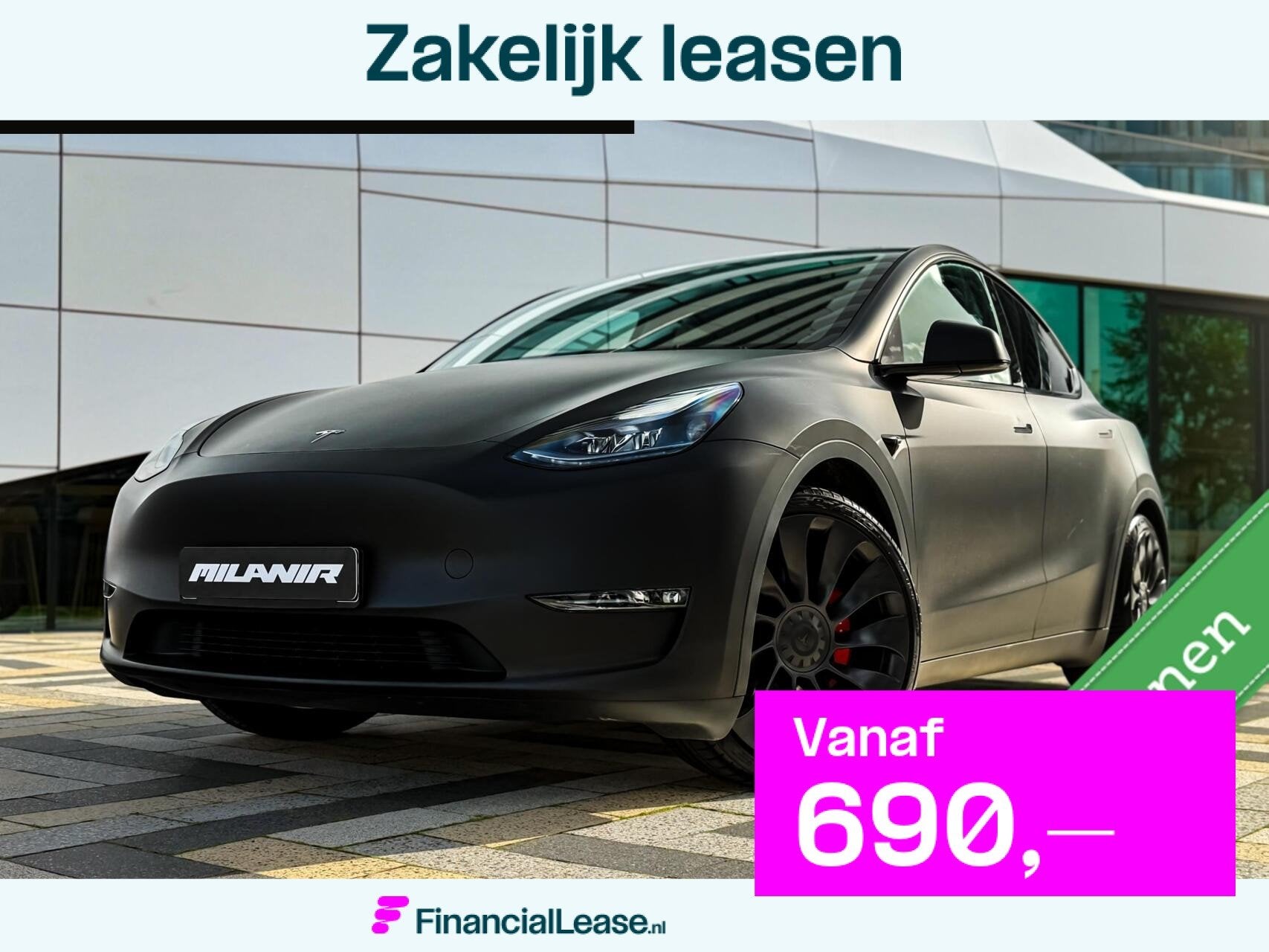 Tesla Model Y Performance AWD 75 kWh | Enhanced Autopilot, Automaat, 514 km, Gebruikt, Zwart