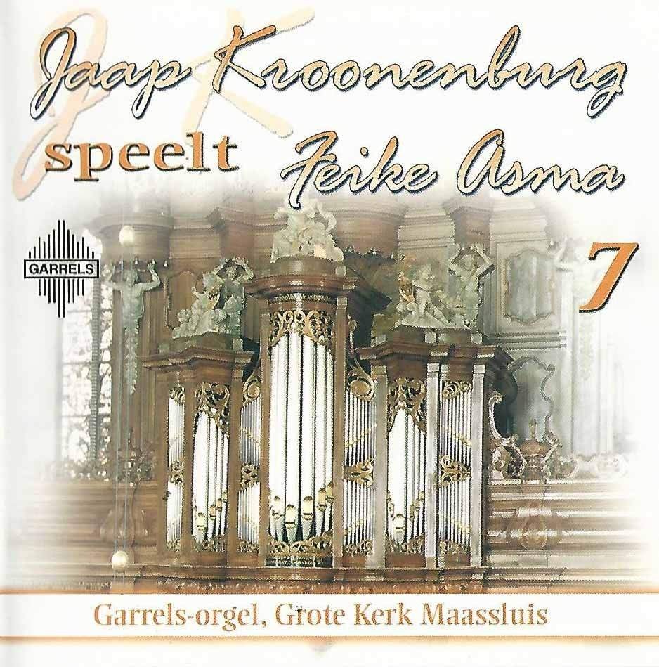 OrgelCD: Jaap Kroonenburg - Speelt Feike Asma - 7, Ophalen of Verzenden, Zo goed als nieuw, Instrumentaal, Orgel