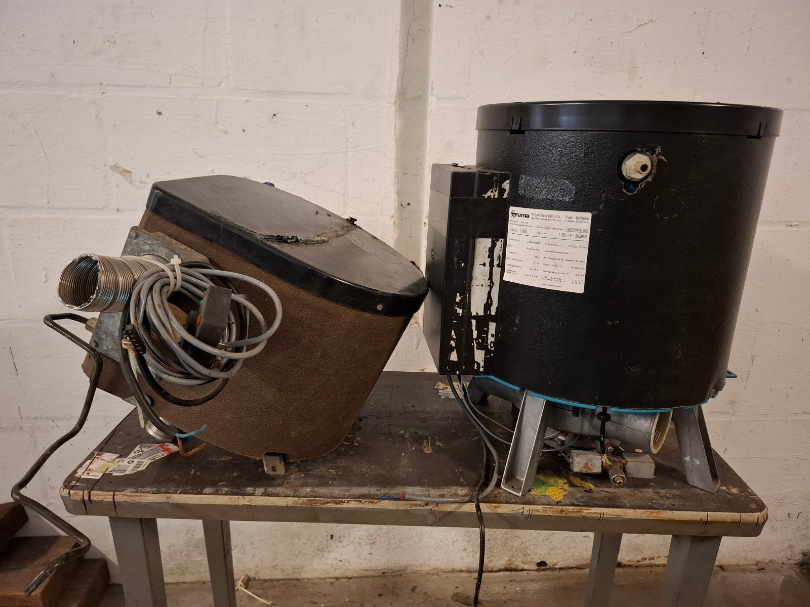 Trumatic C6000 combi boiler +Truma BO boiler voor onderdelen, Ophalen, Gebruikt