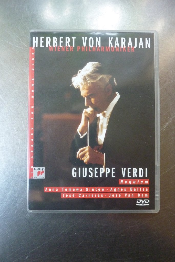 Guiseppe Verdi Requiem Herbert Von Karajan, Alle leeftijden, Ophalen of Verzenden, Zo goed als nieuw, Concert