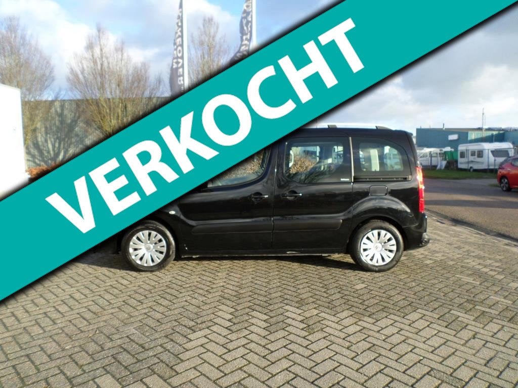Citroen Berlingo 1.6-16V Multispace, Auto's, Voorwielaandrijving, Gebruikt, 4 cilinders, Zwart