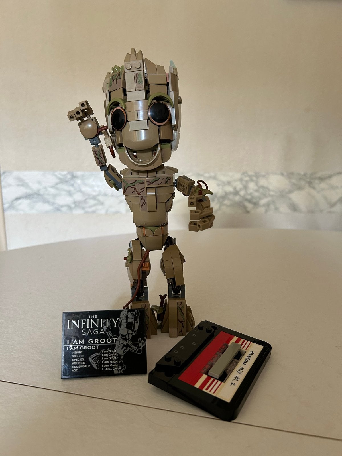 LEGO 76217 I Am Groot - Guardians of the Galaxy, Ophalen of Verzenden, Zo goed als nieuw, Lego