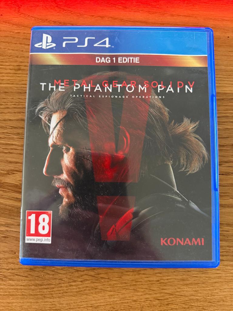 Metal Gear Solid V : The Phantom Pain - Day One Edition, Avontuur en Actie, Vanaf 18 jaar, 1 speler, Ophalen of Verzenden