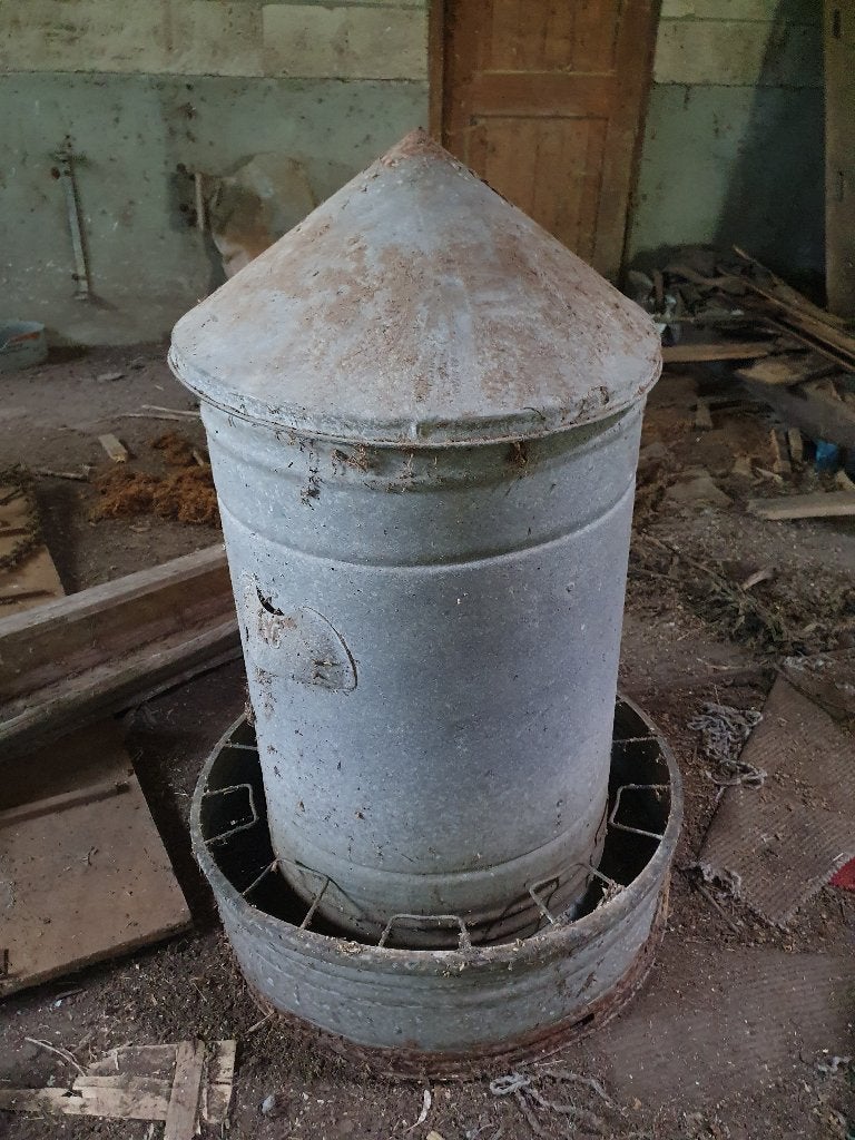 kippen voeder silo, Ophalen, Gebruikt, Drinken en Voederen