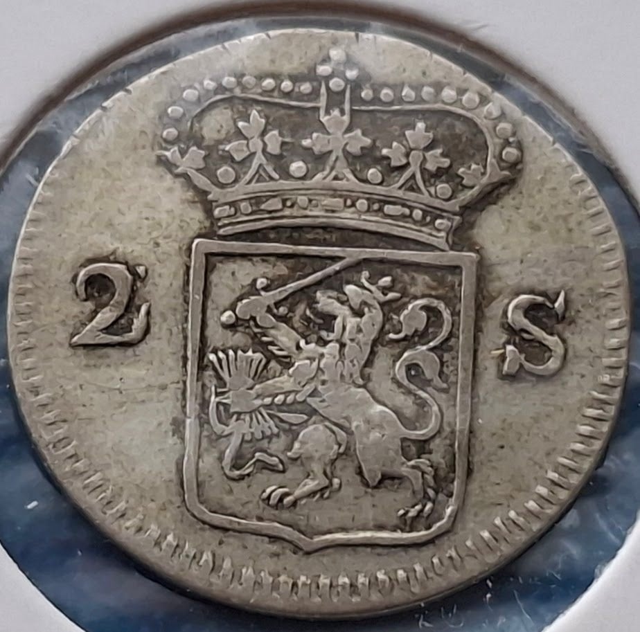 2 Stuiver 1786 – Dubbele Wapenstuiver Gelderland*, Vóór koninkrijk, Zilver, Losse munt, Overige waardes