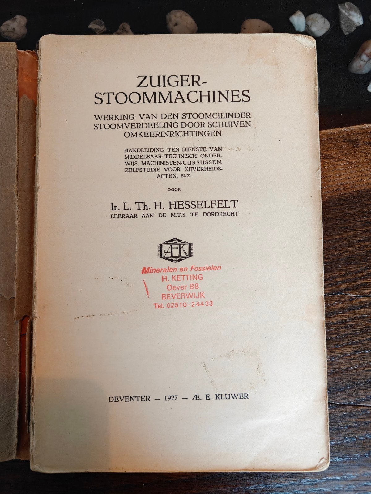 zuiger stoommachine, boek over werking van de stoommachine, Ophalen of Verzenden