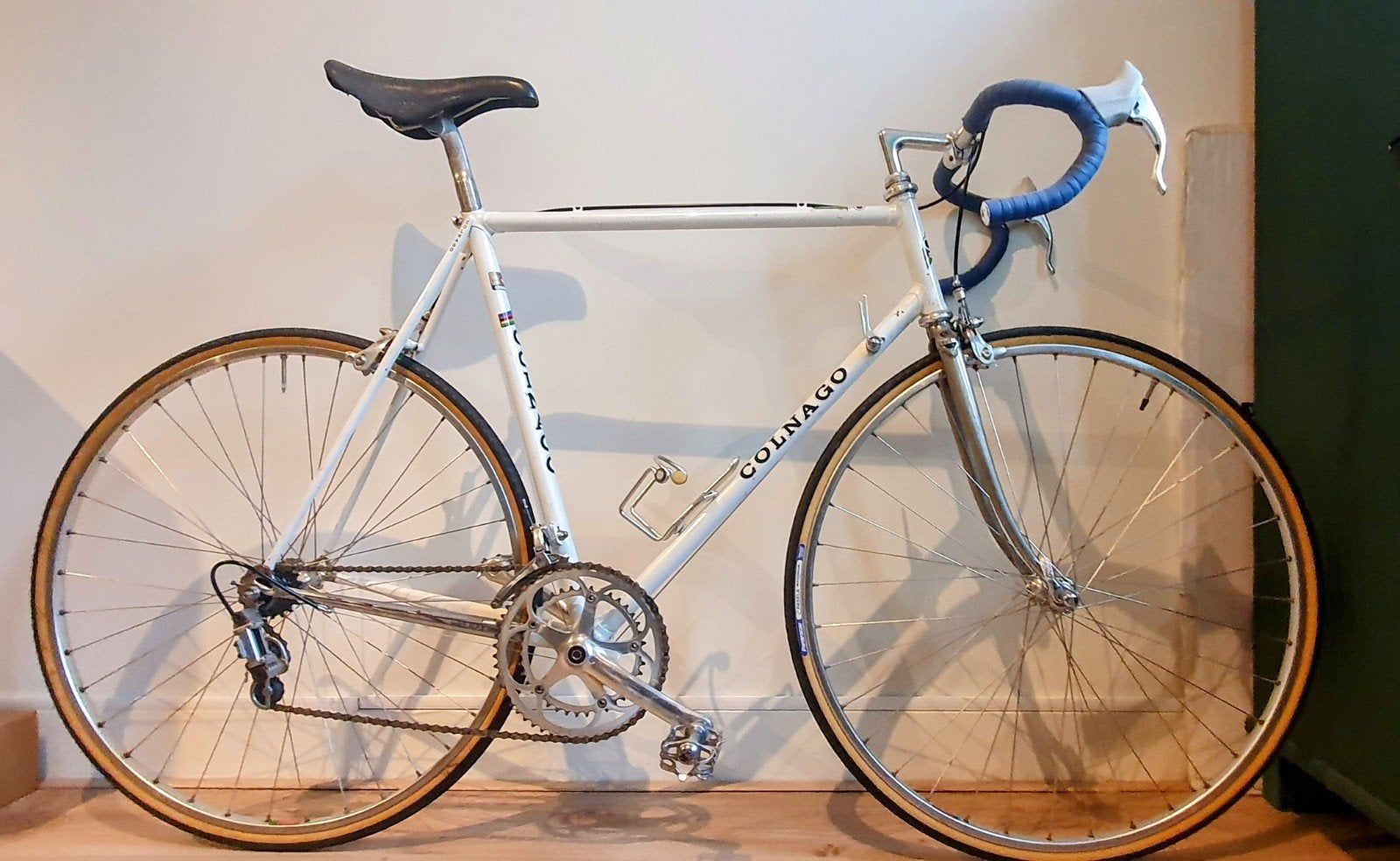Colnago ("Sprint") wit racefiets - Klassieke Italiaanse scho, Gebruikt, Staal, 57 tot 61 cm, Ophalen
