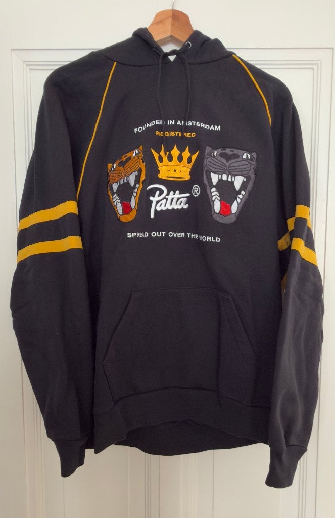Patta hoodie | M, Maat 48/50 (M), Zwart, Ophalen of Verzenden, Zo goed als nieuw