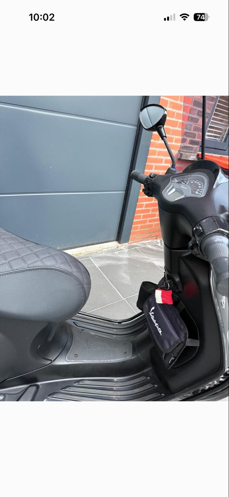 Vespa Scooter Tas - Handige Opbergtas voor Scooter, Ophalen of Verzenden, Zo goed als nieuw, Overige typen