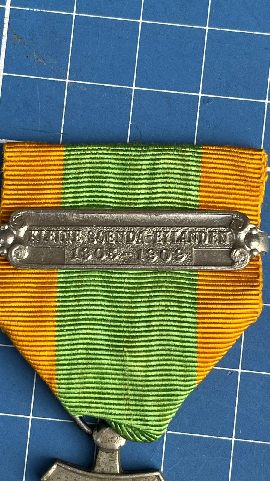 Kruis v Krijgsverrichtingen met gesp Soenda Eilanden 1905, Ophalen of Verzenden, Landmacht, Nederland, Lintje, Medaille of Wings